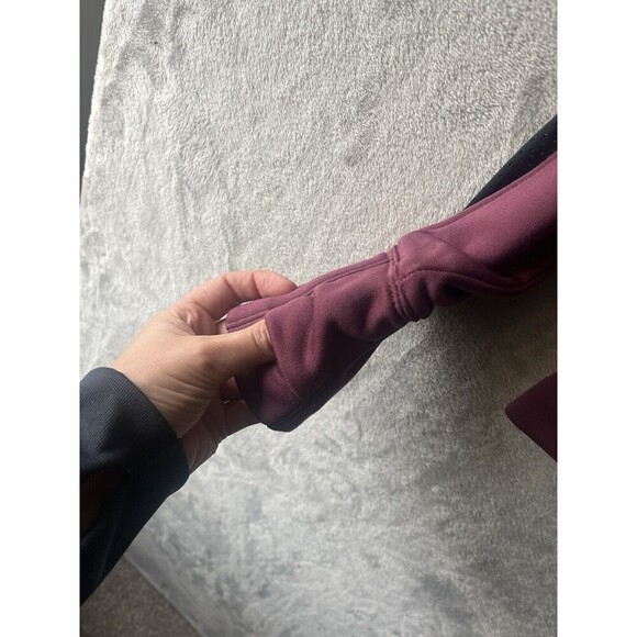 Under Armour Sweatshirt Women's M Burgundy Pullover Turtleneck Athletic Pullover - Picture 5 of 7